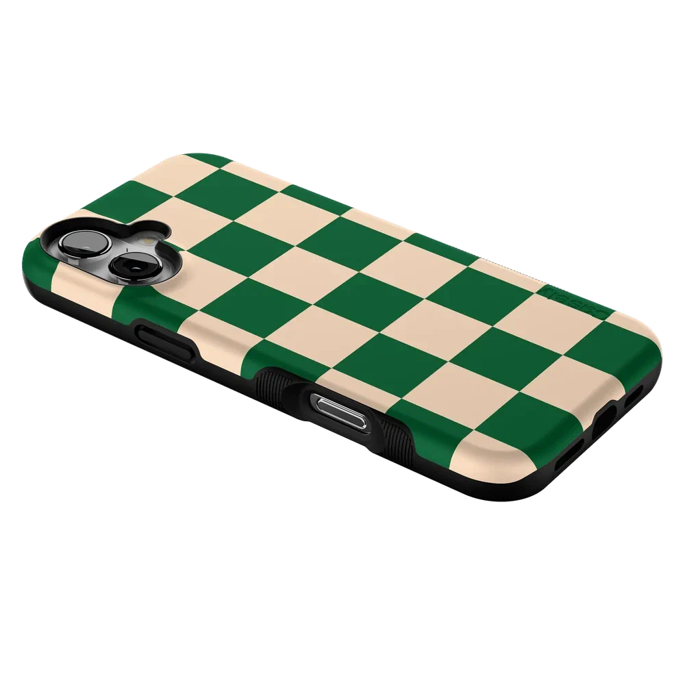 Fit Check | Green Checkerboard Case