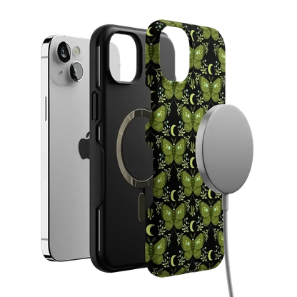 Mystic Moths | Green Twilight Case