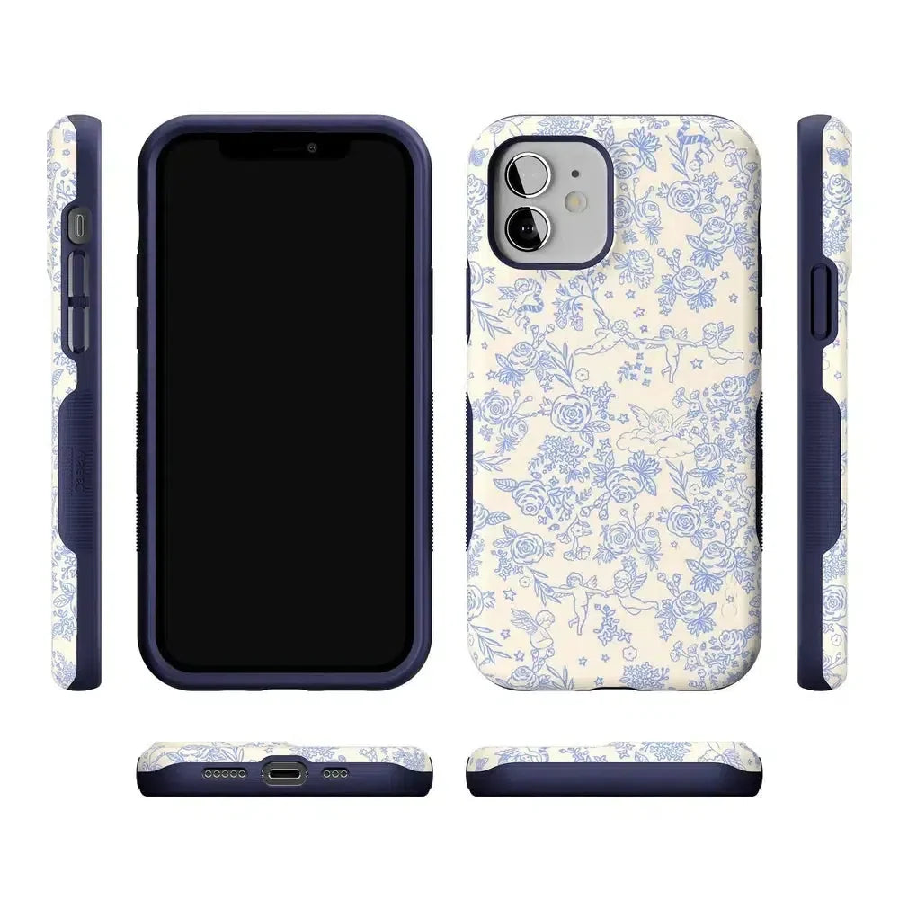 Cupid's Canvas | Periwinkle Floral Case