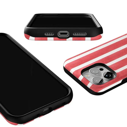 East Coast Summer | Red Stripes Case