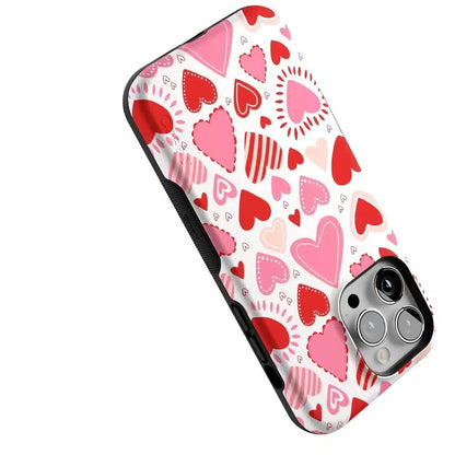 Love Struck | Heart Stickers Case