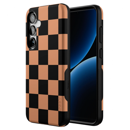 Fit Check | Black & Brown Checkerboard Case