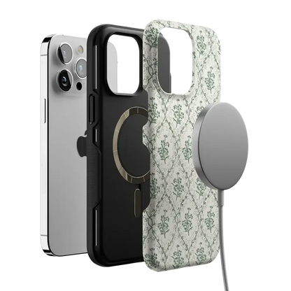 Sage Tapestry | Floral Vines Case