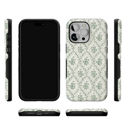Sage Tapestry | Floral Vines Case