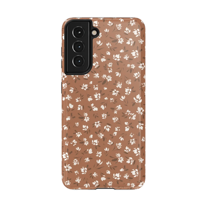 Mocha Meadow | Tiny Flowers Case