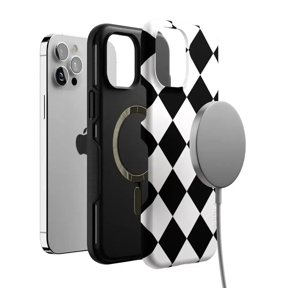 Black Checkerboard | High Contrast Design Case