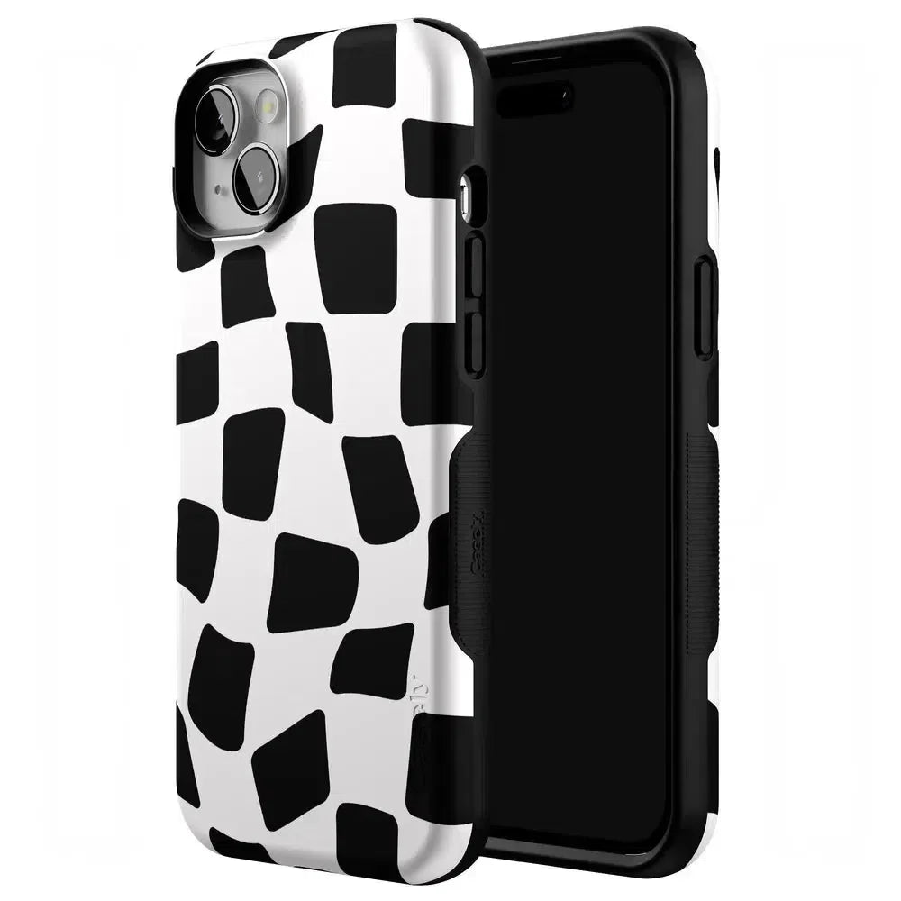 Funky Checkerboard | High Contrast Design Case