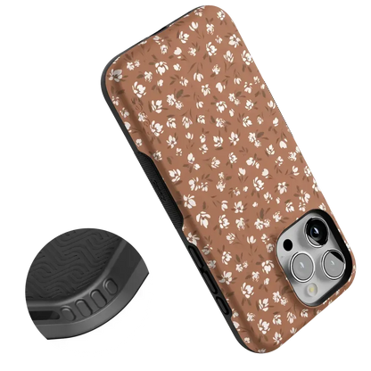 Mocha Meadow | Tiny Flowers Case