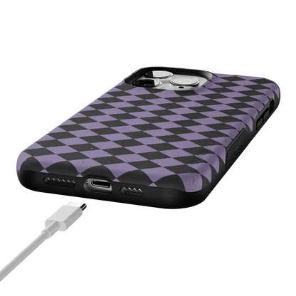 Midnight Hex | Purple Checkered Case