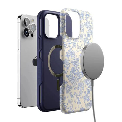 Cupid's Canvas | Periwinkle Floral Case