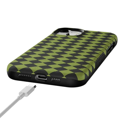 Wicked Hex | Green Checkered Case