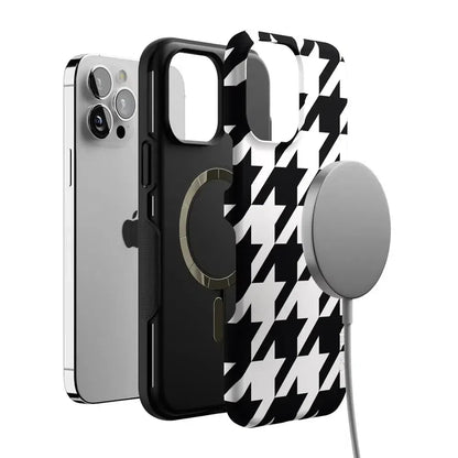 Houndstooth | High Contrast Design Case
