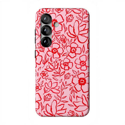 Blush Garden | Floral Doodle Case