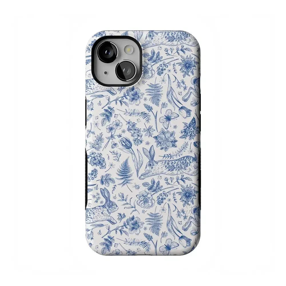 Hop & Bloom | Bunny Toile Case