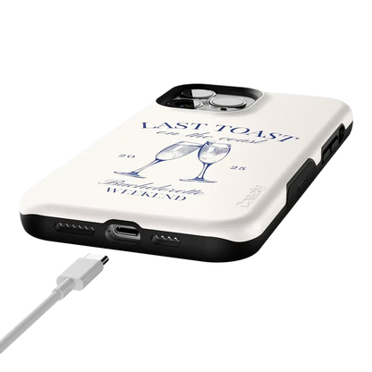 Last Toast | Off-White Coastal Bachelorette Case