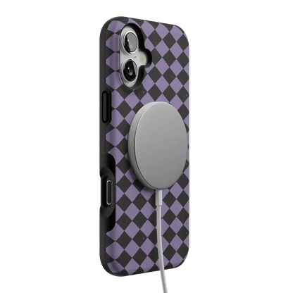 Midnight Hex | Purple Checkered Case