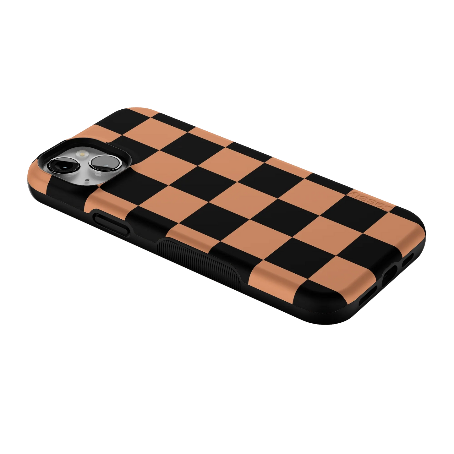 Fit Check | Black & Brown Checkerboard Case
