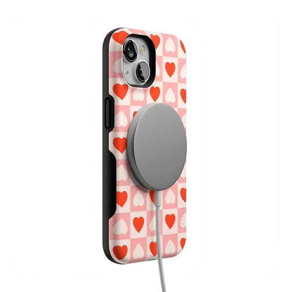 King of My Heart | Checkered Hearts Case