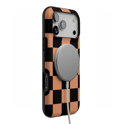 Fit Check | Black & Brown Checkerboard Case