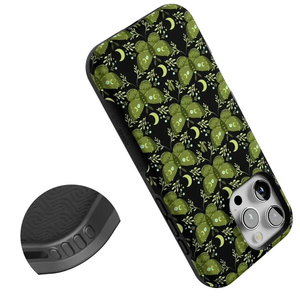 Mystic Moths | Green Twilight Case