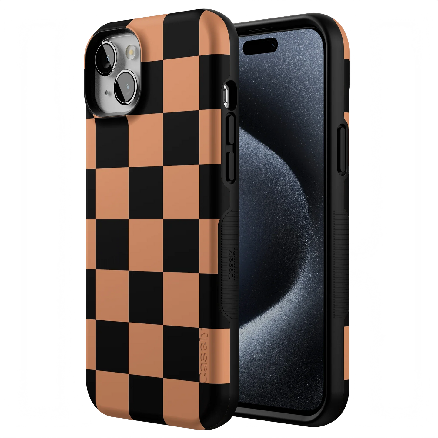 Fit Check | Black & Brown Checkerboard Case