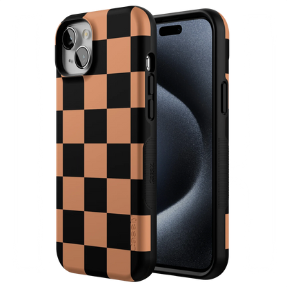 Fit Check | Black & Brown Checkerboard Case
