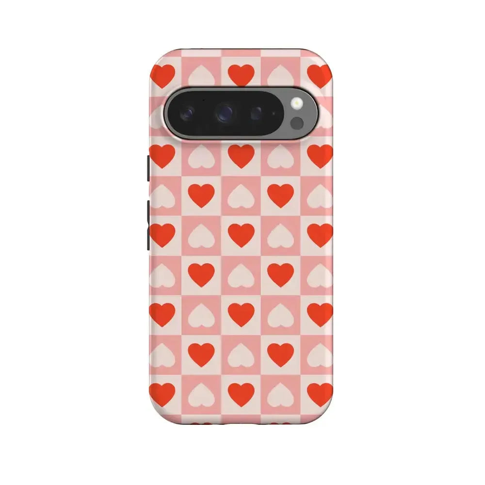 King of My Heart | Checkered Hearts Case