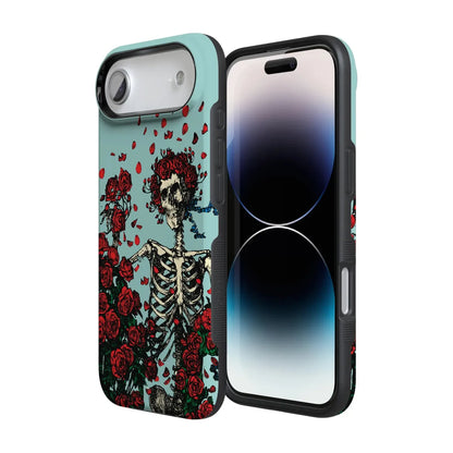 Forever Grateful | Grateful Dead Skeleton Floral Case