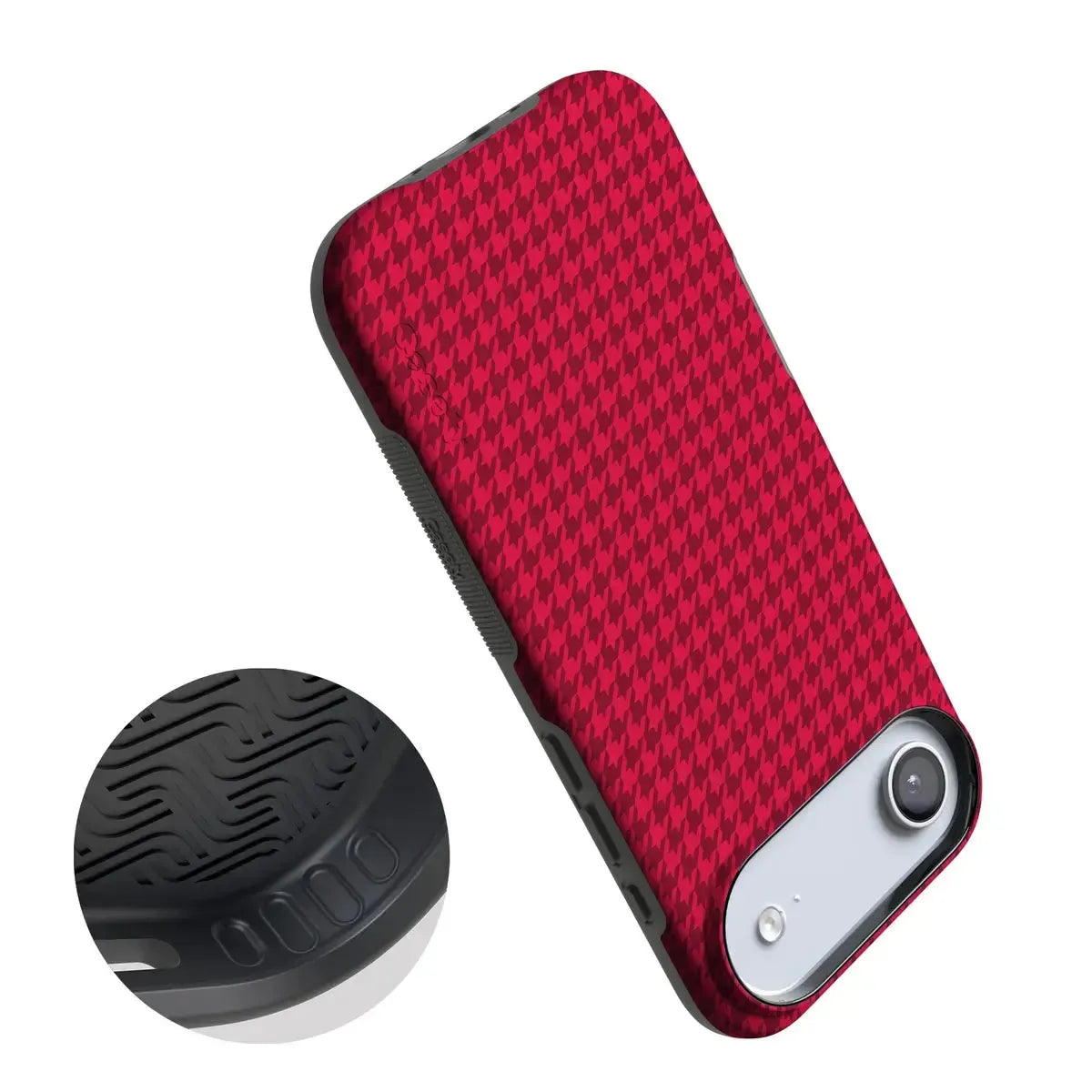 Best Dressed | Red Houndstooth Case
