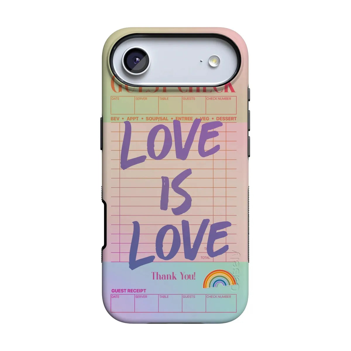Love is Love | Guest Check Pride Case