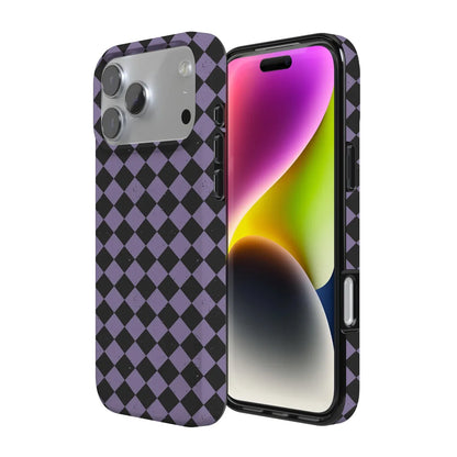 Midnight Hex | Purple Checkered Case