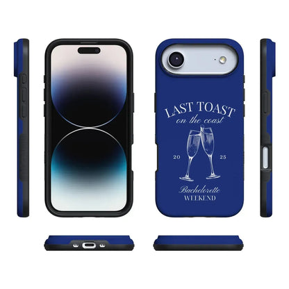 Last Toast | Blue Coastal Bachelorette Case