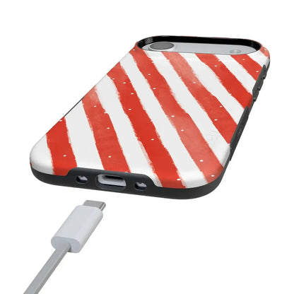 Candy Cane Lane | Peppermint Stripes Case