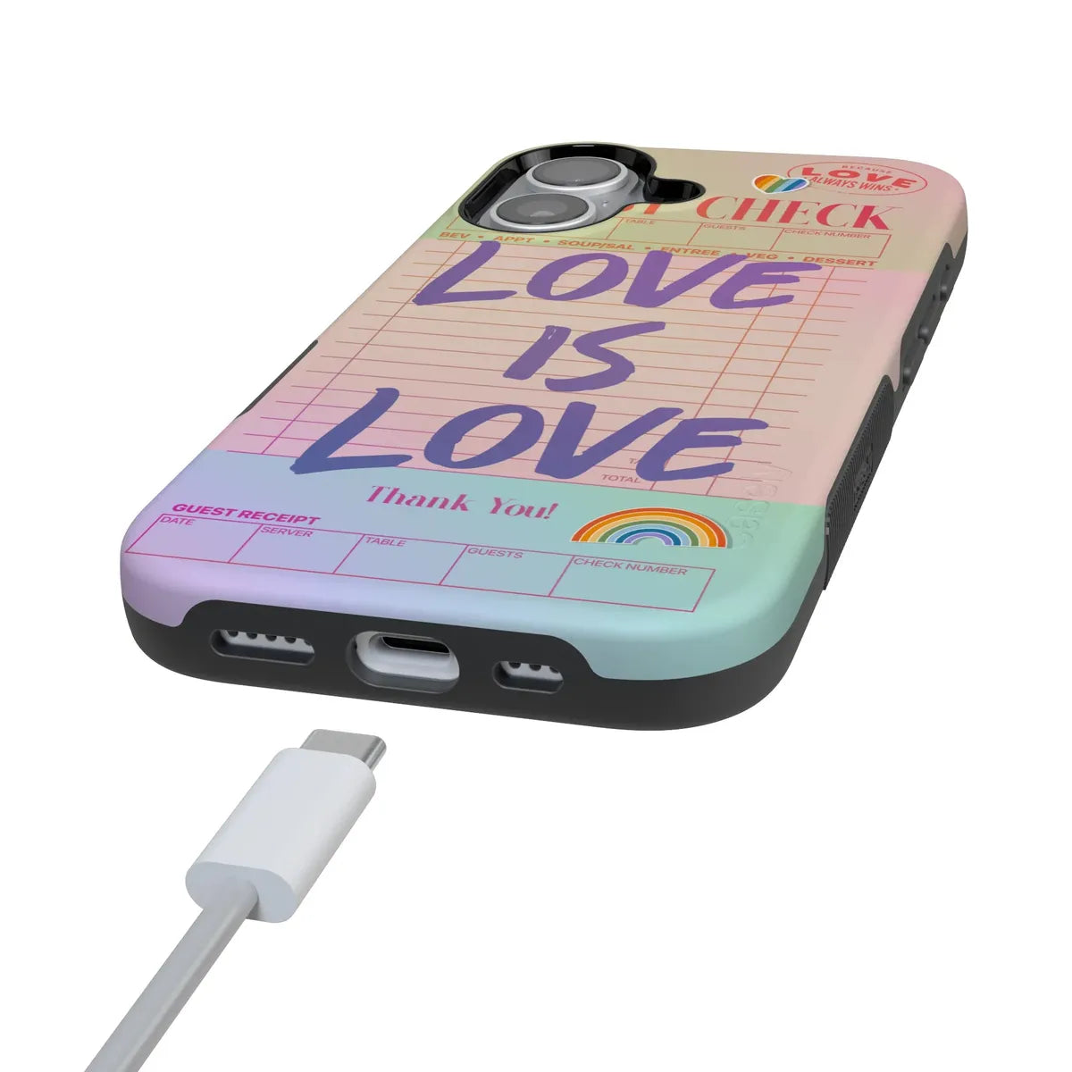 Love is Love | Guest Check Pride Case