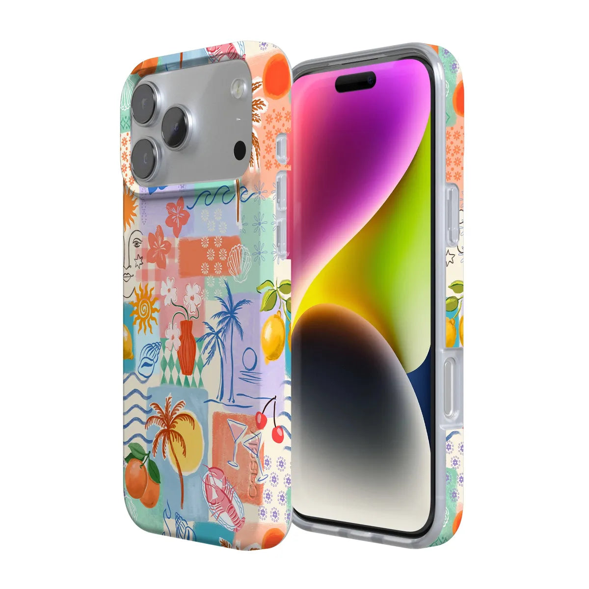 Tropical Heat | Beachy Collage Case