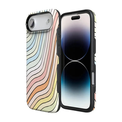 Ride The Wave | Pastel Rainbow Lined Case