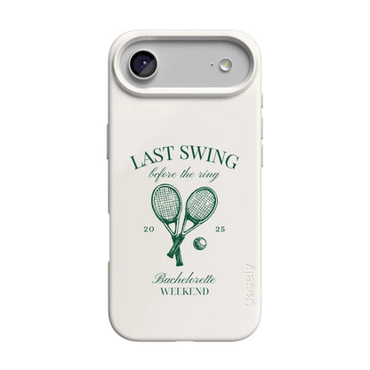 Last Swing | Off-White Bachelorette Case