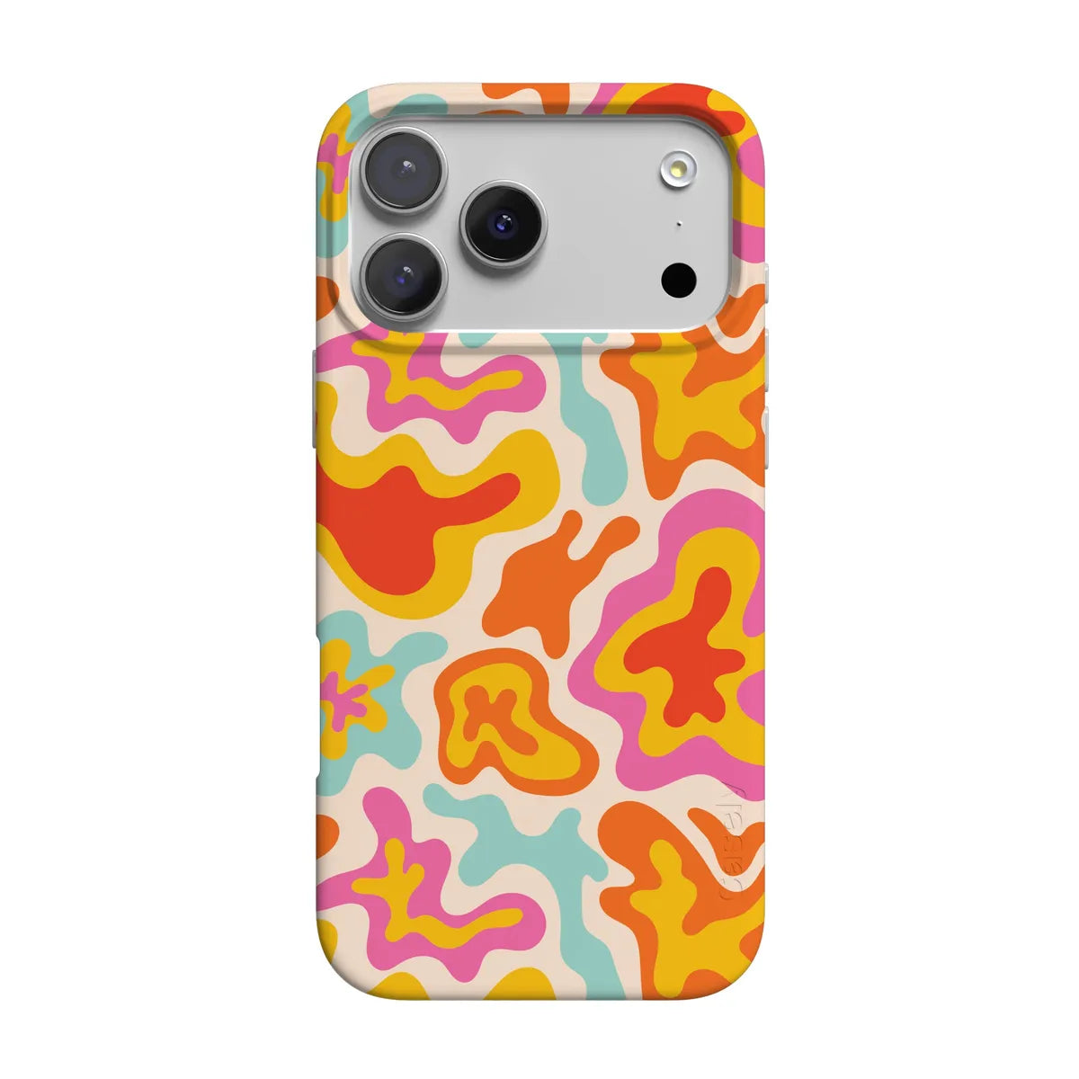 Tropical Color Splash | Abstract Retro Case