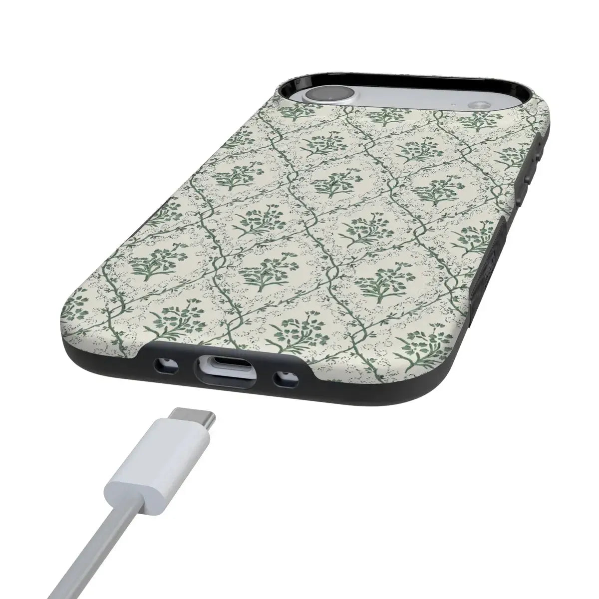 Sage Tapestry | Floral Vines Case