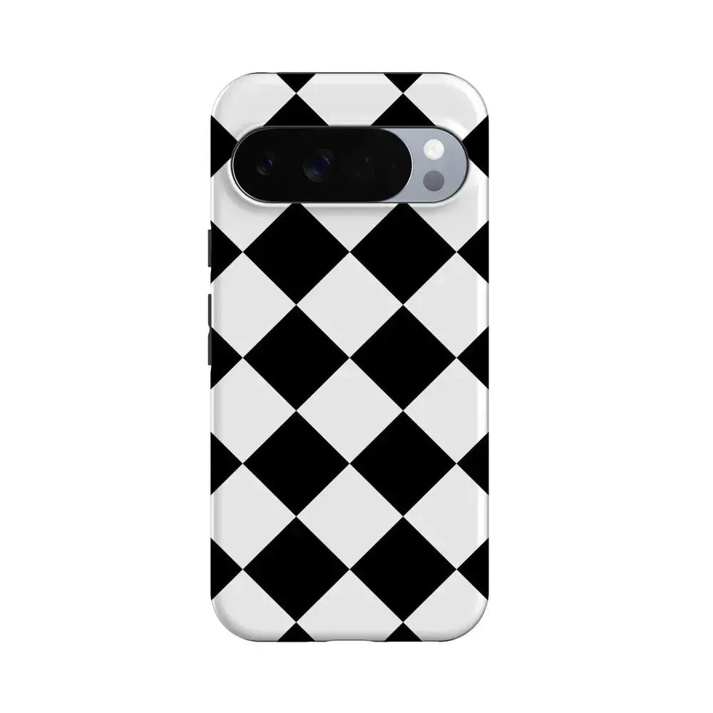 Black Checkerboard | High Contrast Design Case