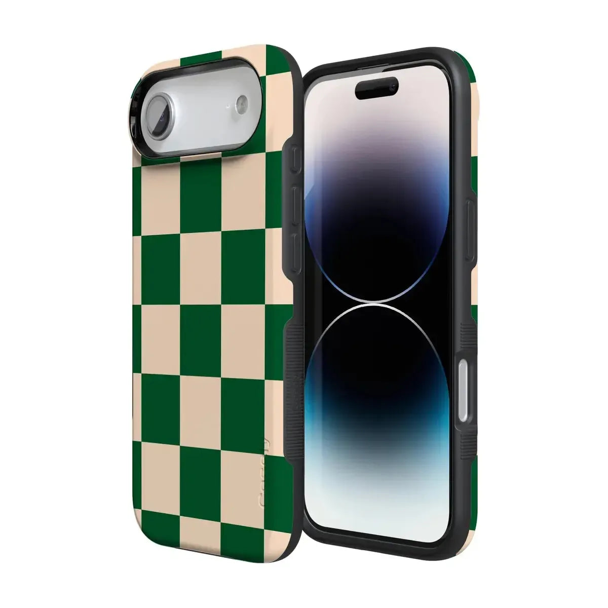 Fit Check | Green Checkerboard Case