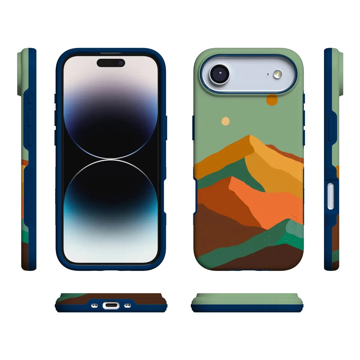 Endless Peaks | Colorblock Mountain Case