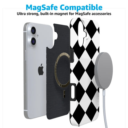 Black Checkerboard | High Contrast Design Case