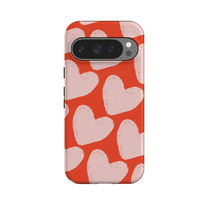 Love You More | Heart Doodle Case