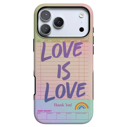 Love is Love | Guest Check Pride Case
