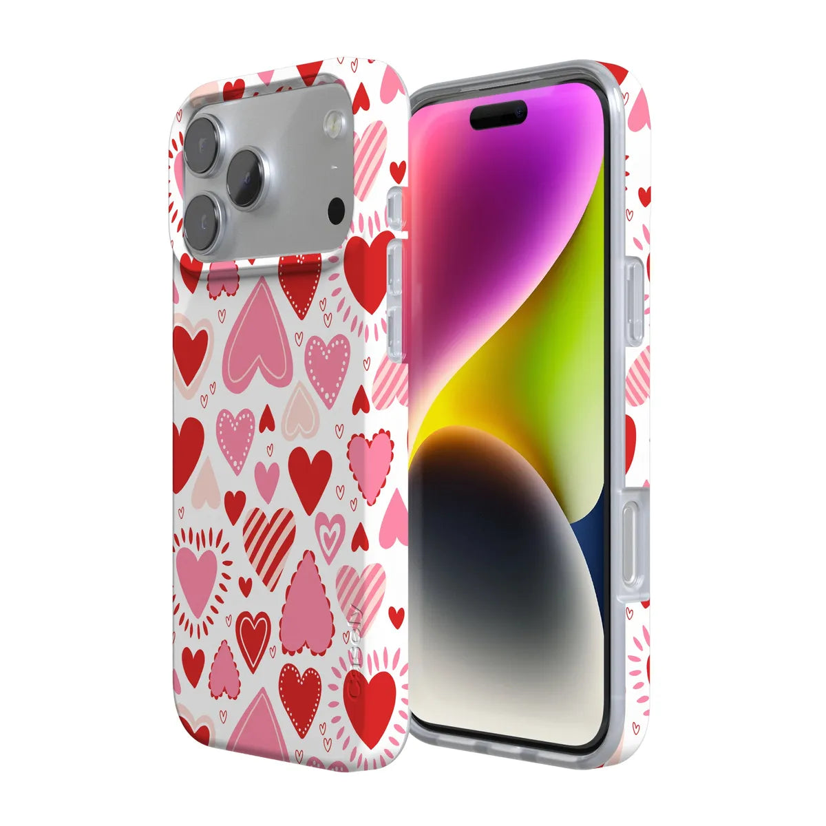 Love Struck | Heart Stickers Case