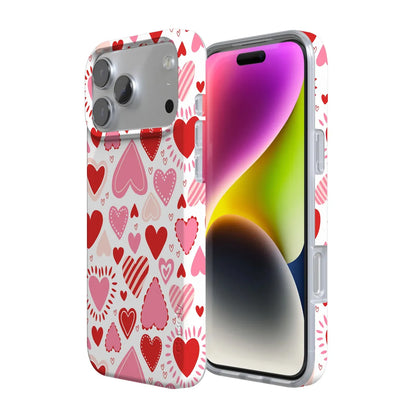 Love Struck | Heart Stickers Case