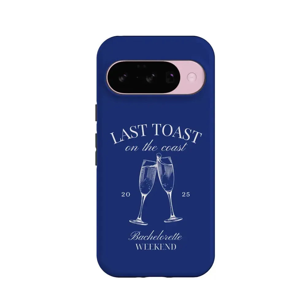 Last Toast | Blue Coastal Bachelorette Case