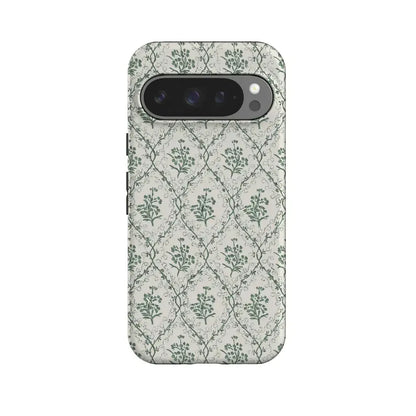 Sage Tapestry | Floral Vines Case