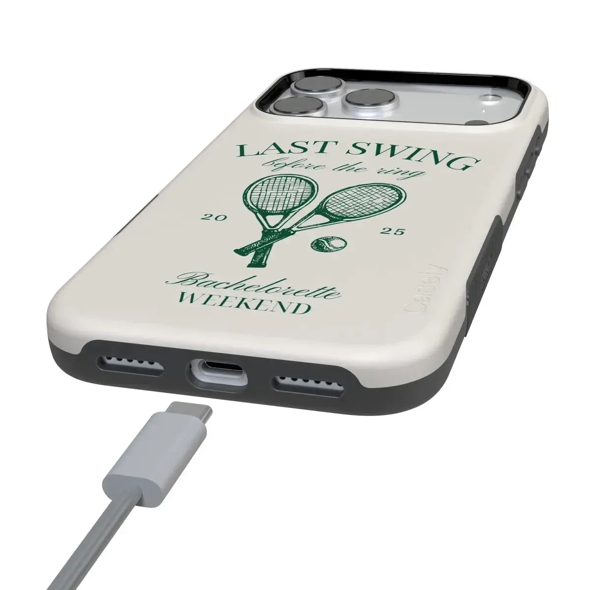 Last Swing | Off-White Bachelorette Case